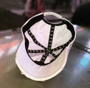 White Worldwide Drip Hat